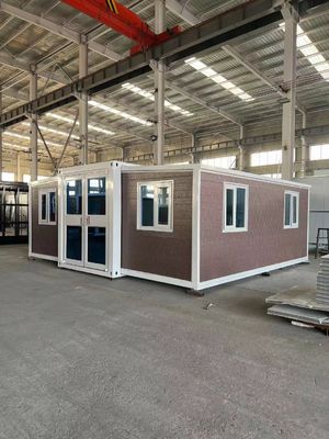 Modern Design 20ft 40ft Cabine Dobrada Ala dobrável para exterior e personalização