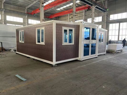 Modern Design 20ft 40ft Cabine Dobrada Ala dobrável para exterior e personalização