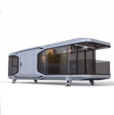 Casa da cápsula de espaço de luxo Casa pré-fabricada moderna