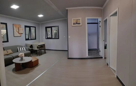 Janela de alumínio 20/40Foot Casa pequena de asa dupla para quarto sala de estar cozinha e banheiro