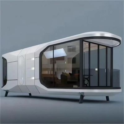 Modelo de Design Contemporâneo Casa Capsula Espacial Solar O Último Contenedor Expansível